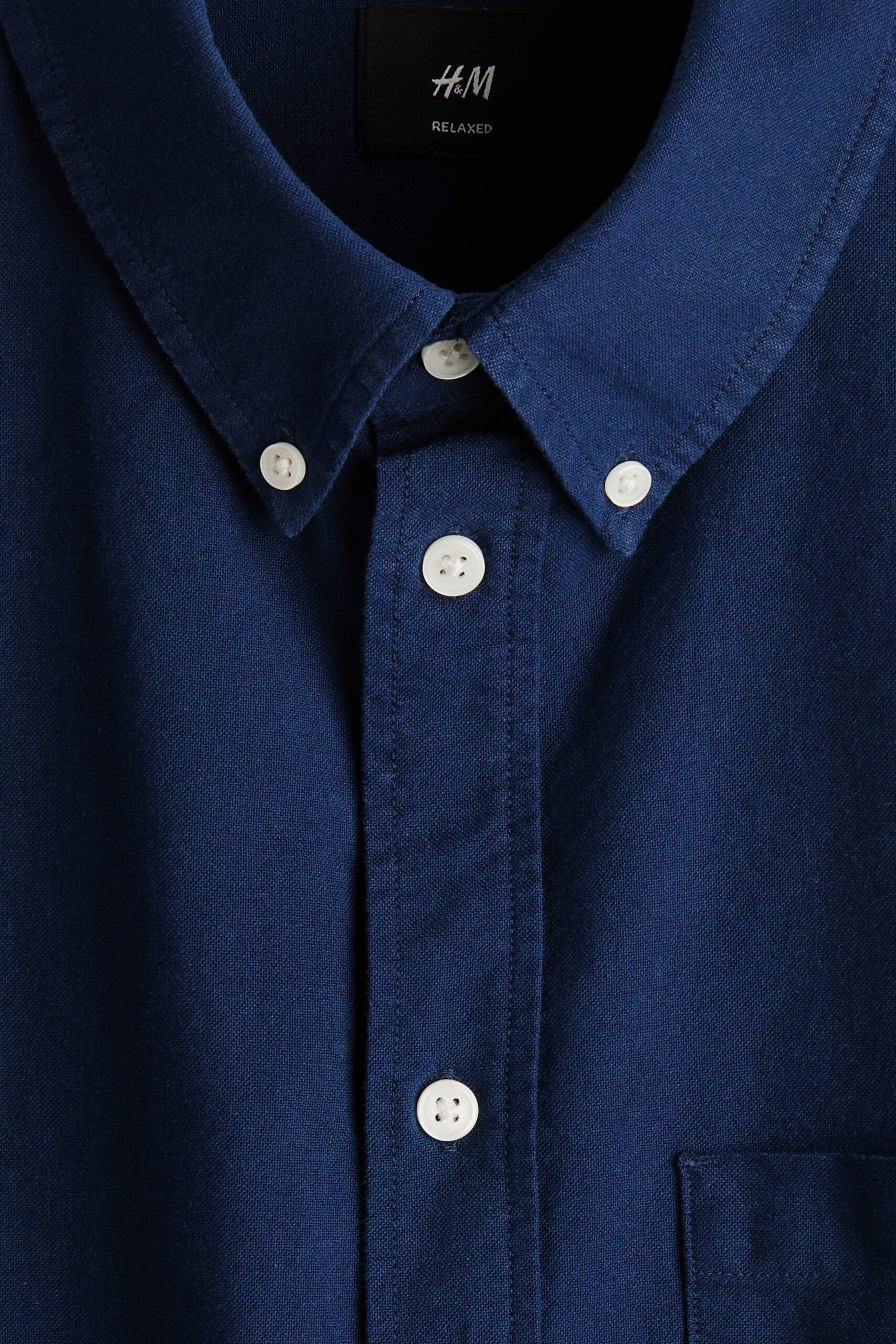 Koszula oksfordzka Relaxed Fit - obrazek 4