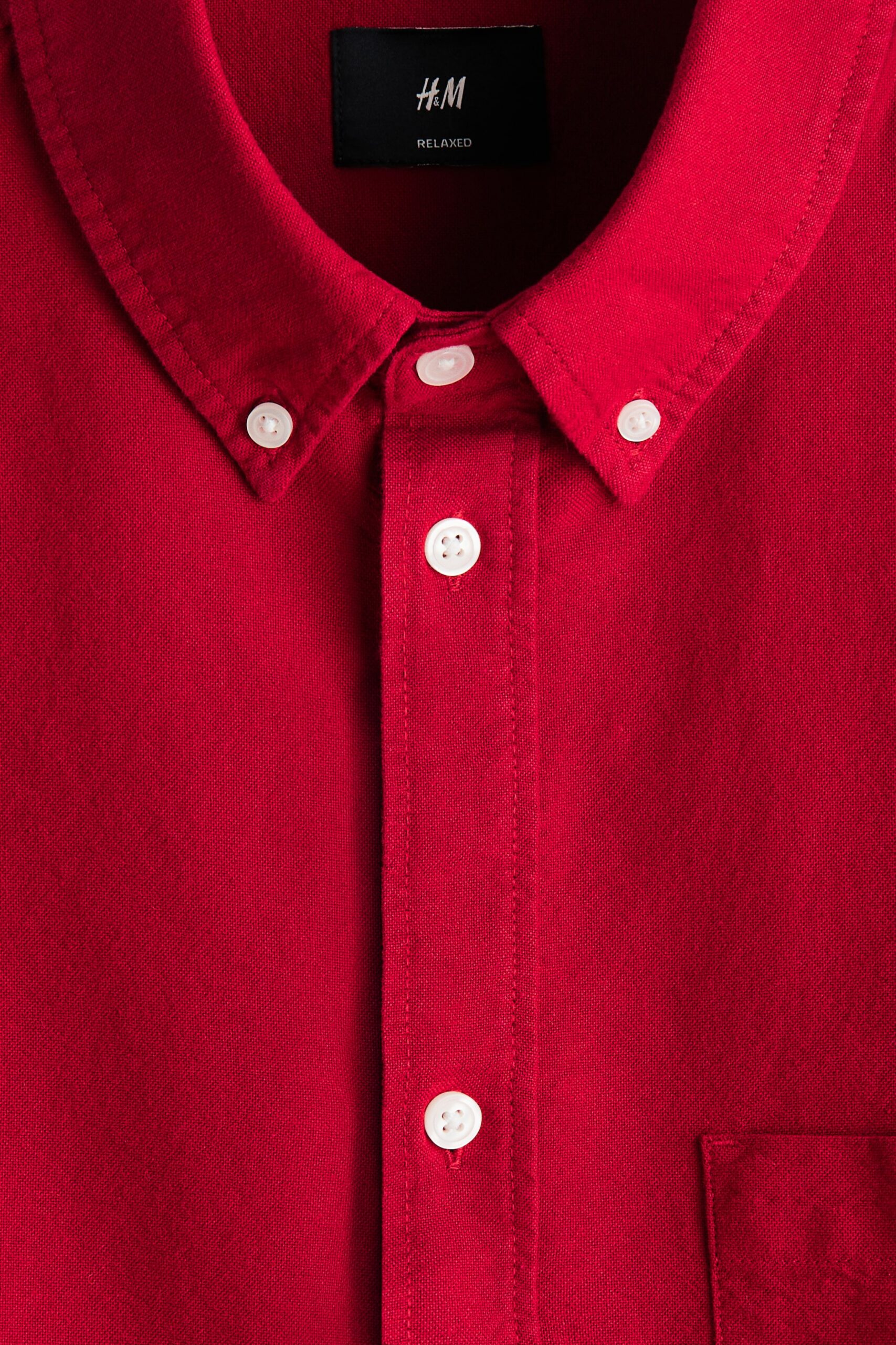 Koszula oksfordzka Relaxed Fit - obrazek 2